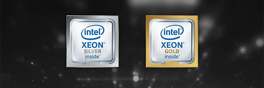 серверные процессоры Intel Xeon Gold и Silver