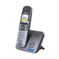 Беспроводной DECT телефон Panasonic KX-TG6811RUM (серебристый)