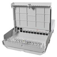 Коммутатор MikroTik CRS310-1G-5S-4S+OUT, 5хSFP, 4xSFP+, 1xRJ-45 и 1 консольный