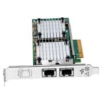 Сетевая карта HPE 656596-B21 Broadcom 57810S двухпортовый 10GBase-T RJ45 PCIe LP для Gen8