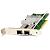 Сетевая карта HPE 665249-B21, 10Gb Ethernet x 2 SFP+, PCI Express 2.0 x8, для серверов ProLiant Gen8 и Gen9