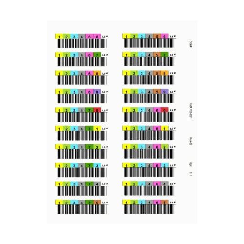 Прочая запчасть Dell Наклейки LTO8 Storage Tape Labels 200 шт