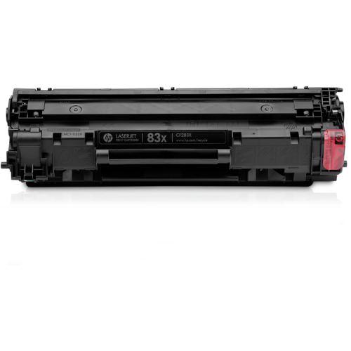 Оригинальный черный картридж с тонером HP 83X (CF283X) высокой емкости