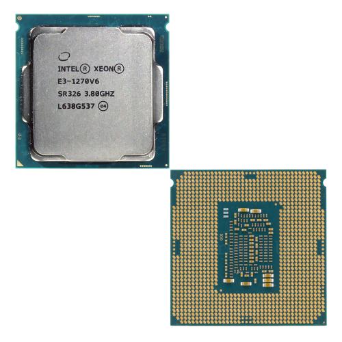 Процессор Dell 338-BLPF Intel Xeon E3-1270v6 3.8GHz, 4C/8T - 4-ядерный CPU