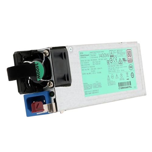 Серверный блок питания HPE 733427-001 1400W Flex Slot Platinum Plus горячая замена ProLiant Gen9