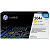 Оригинальный желтый картридж с тонером HP 504A (CE252A)