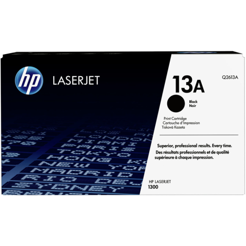 Оригинальный черный тонер-картридж HP 13A (Q2613A) для монохромной лазерной печати