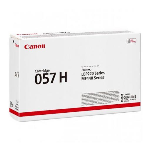 Оригинальный черный картридж Canon 057H 3010C002 повышенной емкости для принтеров и МФУ i-SENSYS серии