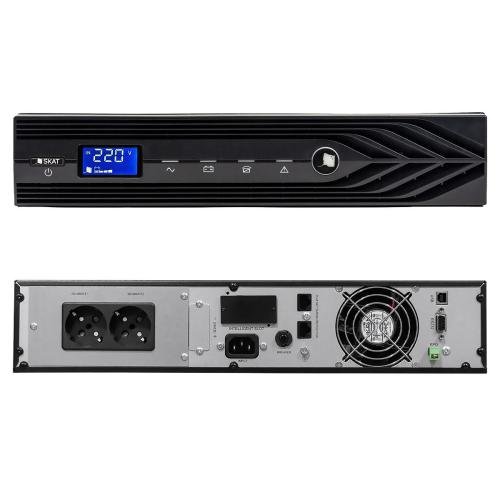 ИБП Бастион 8750 SKAT-UPS 1000-RACK-ON-2X9