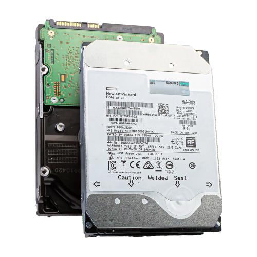 Жесткий диск HPE 869347-B21 10TB SAS 7.2K LFF ST He 512e