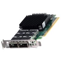Сетевая карта Dell 540-BCXN Mellanox ConnectX-6 DX Dual Port 100GbE QSFP56, Low Profile