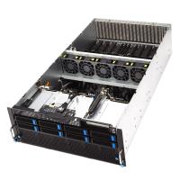 GPU-сервер ASUS ESC8000-E11P 4U с двумя Intel Xeon 5-го поколения и поддержкой 8 GPU PCIe 5.0