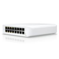 Коммутатор Ubiquiti UniFi Switch Lite 16 PoE USW-LITE-16-POE фронтальная панель
