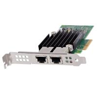 Сетевой адаптер Dell 4V7G2 Intel X550-T2 двухпортовый 10GBase-T RJ45 PCIe Full Height