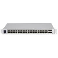 Коммутатор Ubiquiti USW-Pro-48-EU, 48 портов 1G RJ-45 и 4 порта 10G SFP+