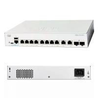 Коммутатор Cisco Catalyst 1300 C1300-8T-E-2G, 8 портов RJ45, 2 комбо-аплинка