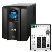 Источник бесперебойного питания APC Smart-UPS C SMC1000IC 1000ВА 600Вт Tower с LCD и SmartConnect