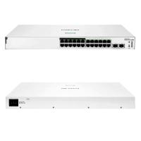 Управляемый коммутатор HPE Instant On 1830 JL813A с 24 портами Gigabit 12PoE+ 195W и 2 портами SFP
