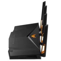 Роутер беспроводной ASUS TUF-AX4200, 4 LAN, 2500 Мбит/с, 1000 Мбит/с, 4 (802.11n), 5 (802.11ac), 6 (802.11ax), 1 x USB 3.2, 3G, 4G/LTE, IPv6 черный
