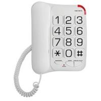 Проводной телефон Texet TX-201, 126278, белый