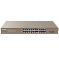 Коммутатор IP-COM G3326P-24-410W, 24 порта 10/100/1000 Base-T и 2 порта 1000 Base-X SFP