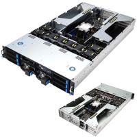 GPU-сервер ASUS ESC4000A-E12 2U с AMD EPYC 9004/9005 и поддержкой 4 GPU PCIe 5.0