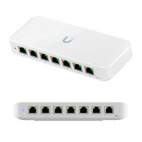 Компактный L2 PoE-коммутатор Ubiquiti USW-Ultra-210W с 8 × GbE и PoE-бюджетом 202 Вт