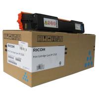 Принт-картридж Ricoh SP C252E голубой 407532