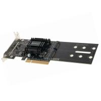Плата адаптера Synology M2D18, 2xM.2 SATA, PCIe 2.0x8