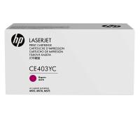 Картридж лазерный HP CE403YC, пурпурный