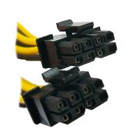 Кабель/шлейф Supermicro Кабель Supermicro CBL-PWEX-0962Y-30 12VHPWR (2x6)+4S to 8-Pin (2X4) 30cm