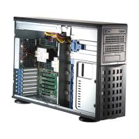 Башенный сервер Supermicro SYS-741P-TRT Tower/4U Mainstream с двумя сокетами LGA4677 и 8 отсеками 3.5