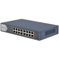 Коммутатор HIKVISION DS-3E0516-E(B), неуправляемый