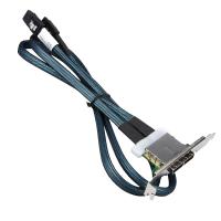 Кабель Supermicro CBL-0352L 2-порт внешний iPass SFF-8088 на внутренний SFF-8087 85см Full Height
