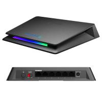 Мультигигабитный коммутатор D-Link DMS-106XT с 5 портами 2,5G и 1 портом 10G, алюминиевый корпус