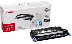 Тонер-картридж Canon 711BK чёрный для лазерной печати Canon