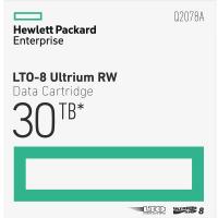 Оригинальный картридж HPE Q2078A LTO-8 Ultrium 30TB для ленточных накопителей