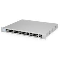 Коммутатор Ubiquiti US-48-500W, 48 портов 10/100/1000BASE-T, 2 порта SFP и 2 порта SFP+
