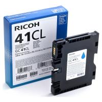 Картридж Ricoh тип GC 41CL гелевый голубой 405766