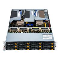 Серверная платформа Supermicro AS-2125HS-TNR 2U с AMD EPYC 9004/9005, 24 отсека NVMe/SAS/SATA
