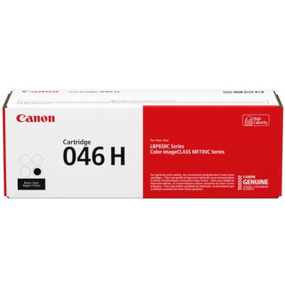 Тонер-картридж Canon 046H чёрный для лазерной печати Canon