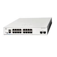 Управляемый коммутатор Cisco Catalyst 1300 C1300-16T-2G 16 портов  и 2×SFP