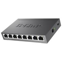Неуправляемый гигабитный коммутатор D-Link DGS-1008D с 8 портами 10/100/1000 Мбит/с