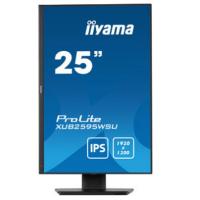 Монитор IIYAMA XUB2595WSU-B5, 25'', черный, IPS, 1920x1200, 75 Гц Монитор IIYAMA XUB2595WSU-B5, 25'', черный, IPS, 1920x1200, 75 Гц