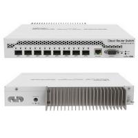 Коммутатор MikroTik CRS309-1G-8S+IN 8 портов SFP+, dual-core 800MHz CPU, 512MB RAM, PoE