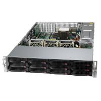 Корпус Supermicro SuperChassis 2U 826BAC12-R1K23LPB 12xLFF+2xSFF 7xLP 2x1200W