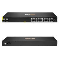 Управляемый коммутатор HPE Aruba 6100 JL677A Layer 3 с 24 портами Gigabit PoE+ 370W и 4 портами SFP+