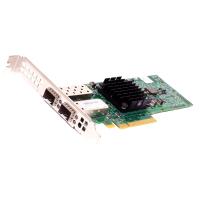 Сетевая карта Dell 540-BDED Broadcom 57508 100GbE QSFP56 Dual Port PCIe Full Height