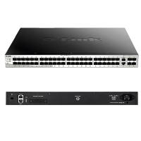 Коммутатор D-Link DGS-3130-54S, управляемый, 48 портов 1000Base-X SFP, 2 порта 10GBase-T RJ45, 4 порта 10GBase-X SFP+