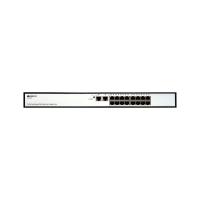 Коммутатор ORIGO OS1218P/190W, 16 портов 100Base-TX с поддержкой PoE+ и 2 порта 1000Base-T